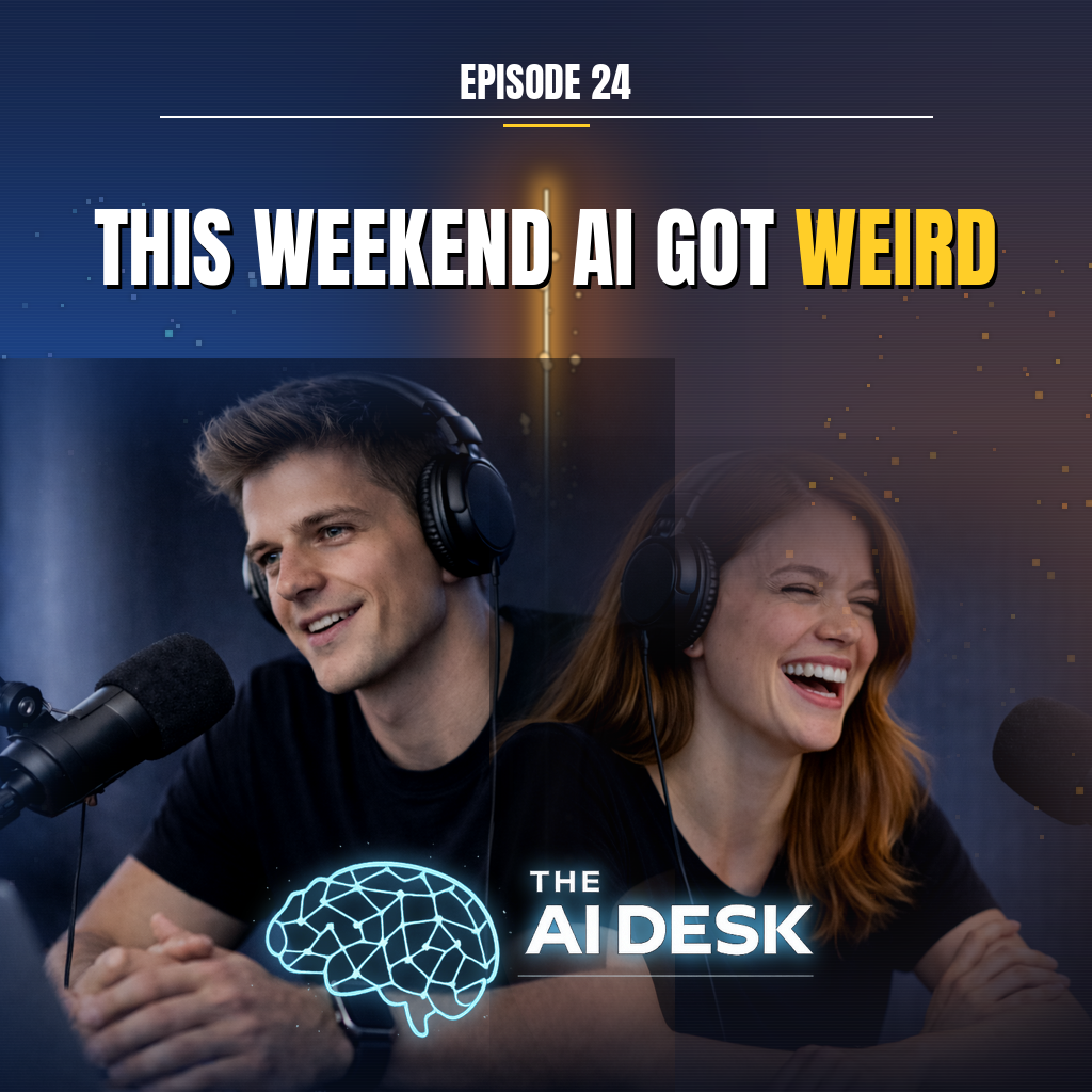 AI Got Weird This Week | The AI Desk Podcast