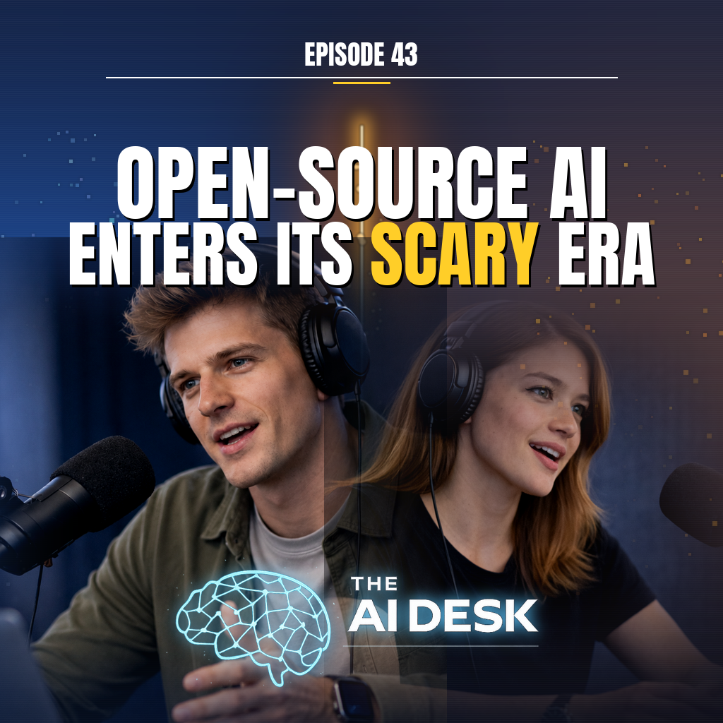 Open-Source AI & Cybersecurity Risk | The AI Desk Ep. 43